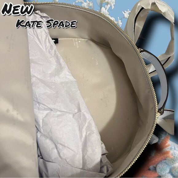 NEW Kate Spade New York “Leila” Saffiano Leather Backpack – Pale Sapphire (Light NEW Kate Spade New York “Leila” Saffiano Leather Backpack  main image 2